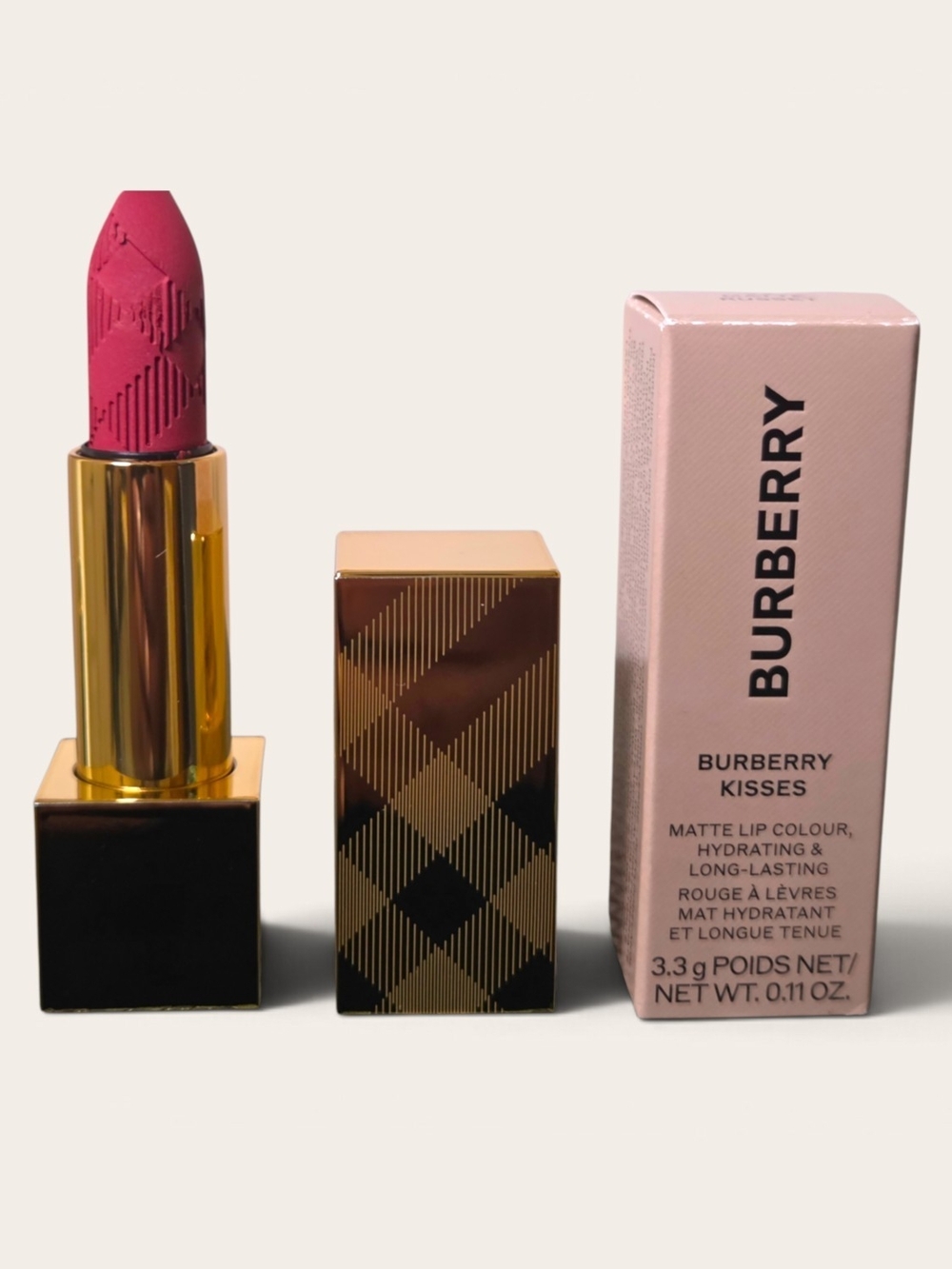 Burberry Kisses "Matte Russet" 93 Lipstick - Full Size NIB